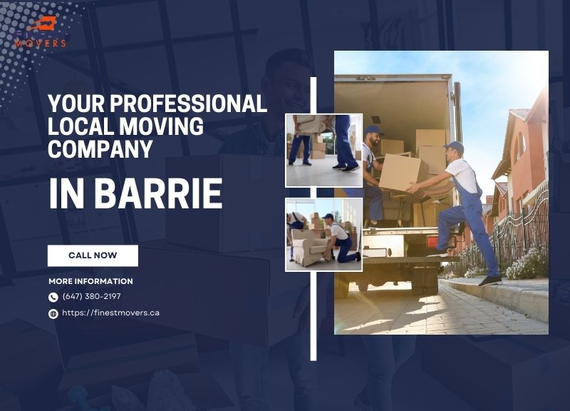 Your Professional Local Moving Company in Barrie - Reliable Barrie Movers