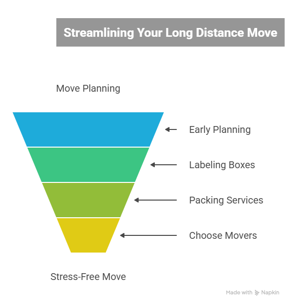 Smooth Long Distance Move