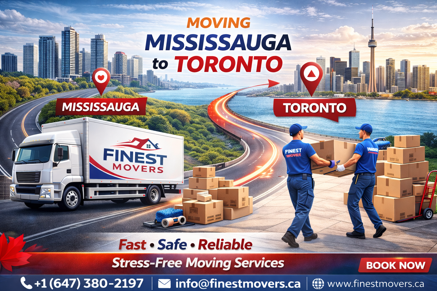 Moving Mississauga to Toronto