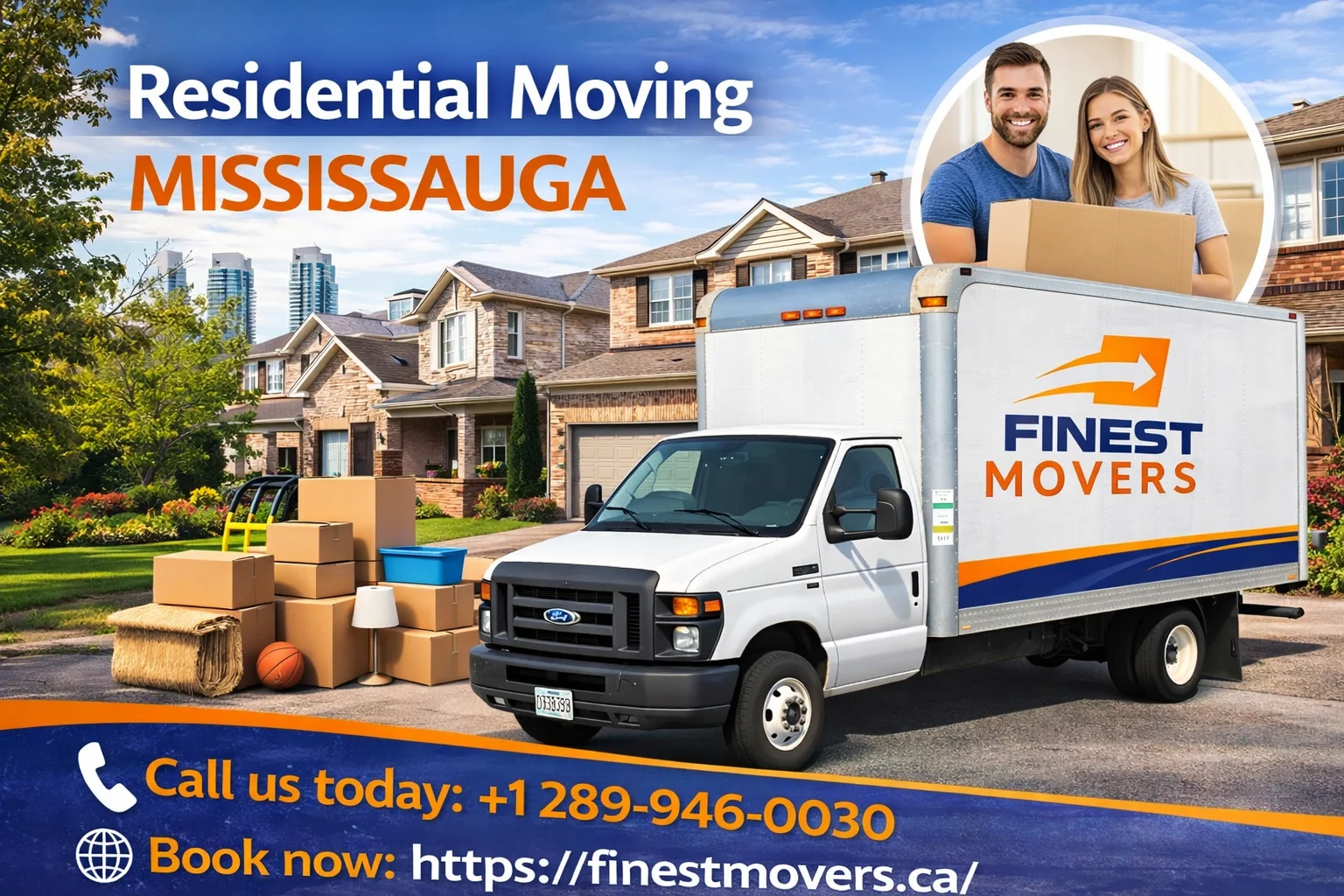 Residential Moving in Mississauga