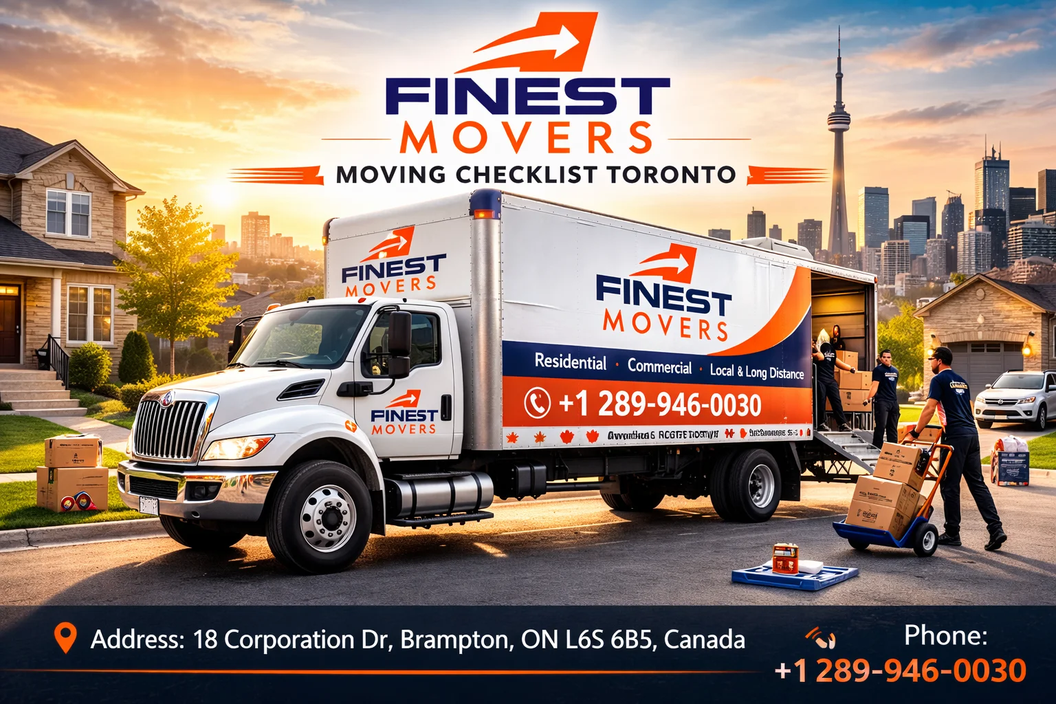 moving checklist Toronto